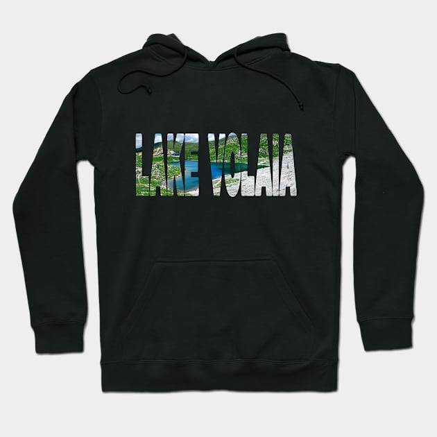 LAKE VOLAIA - Austria Lago Volaia - Wolayersee Day Hoodie by TouristMerch